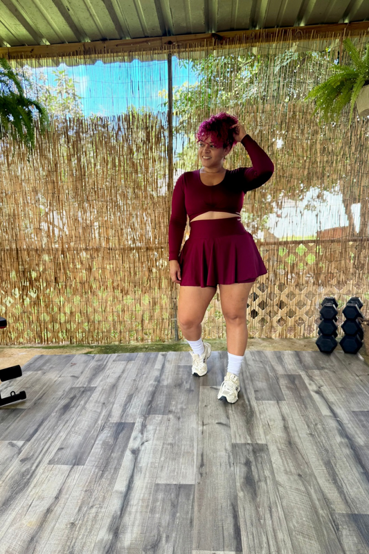 Top Sasha Athleisure – Manga Larga con Soporte y Diseño Exclusivo PRE ORDEN