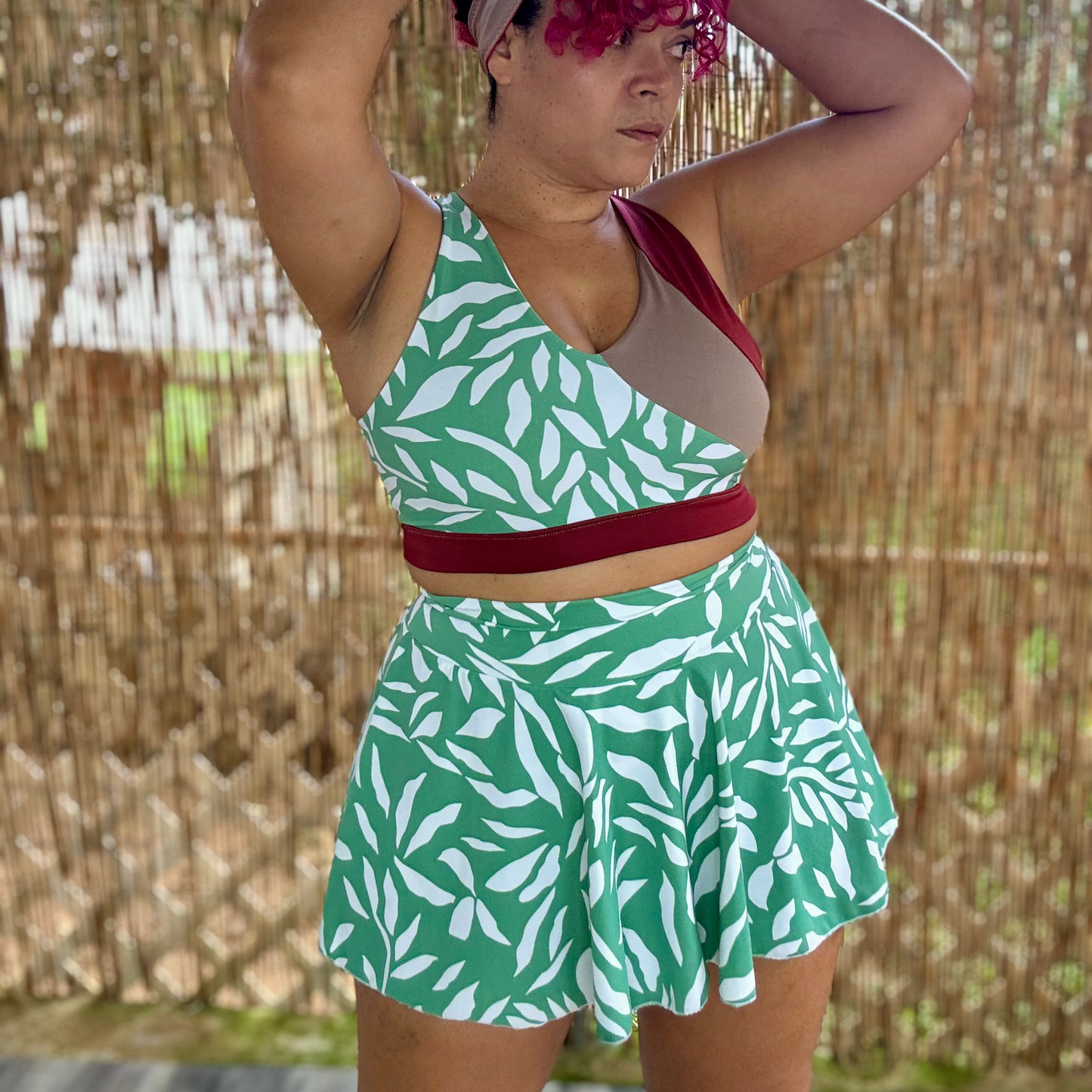 💎 Combo Sasha Edit – Top Statement + Skort + Banda