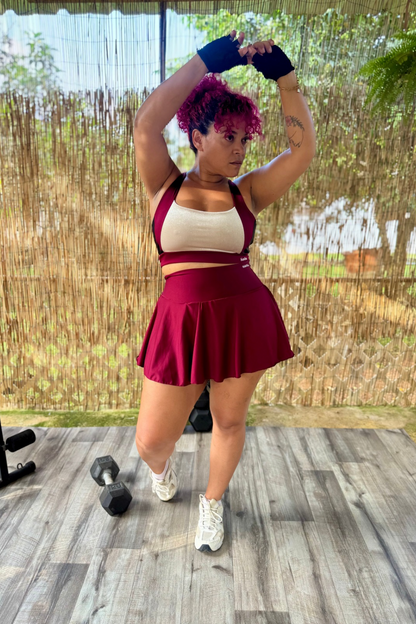 Skort Glow – Diseño Exclusivo con Bolsillos y Faja Doble PRE ORDEN