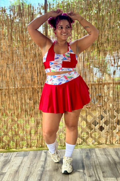 Crop Top “FUEGO BORICUA”