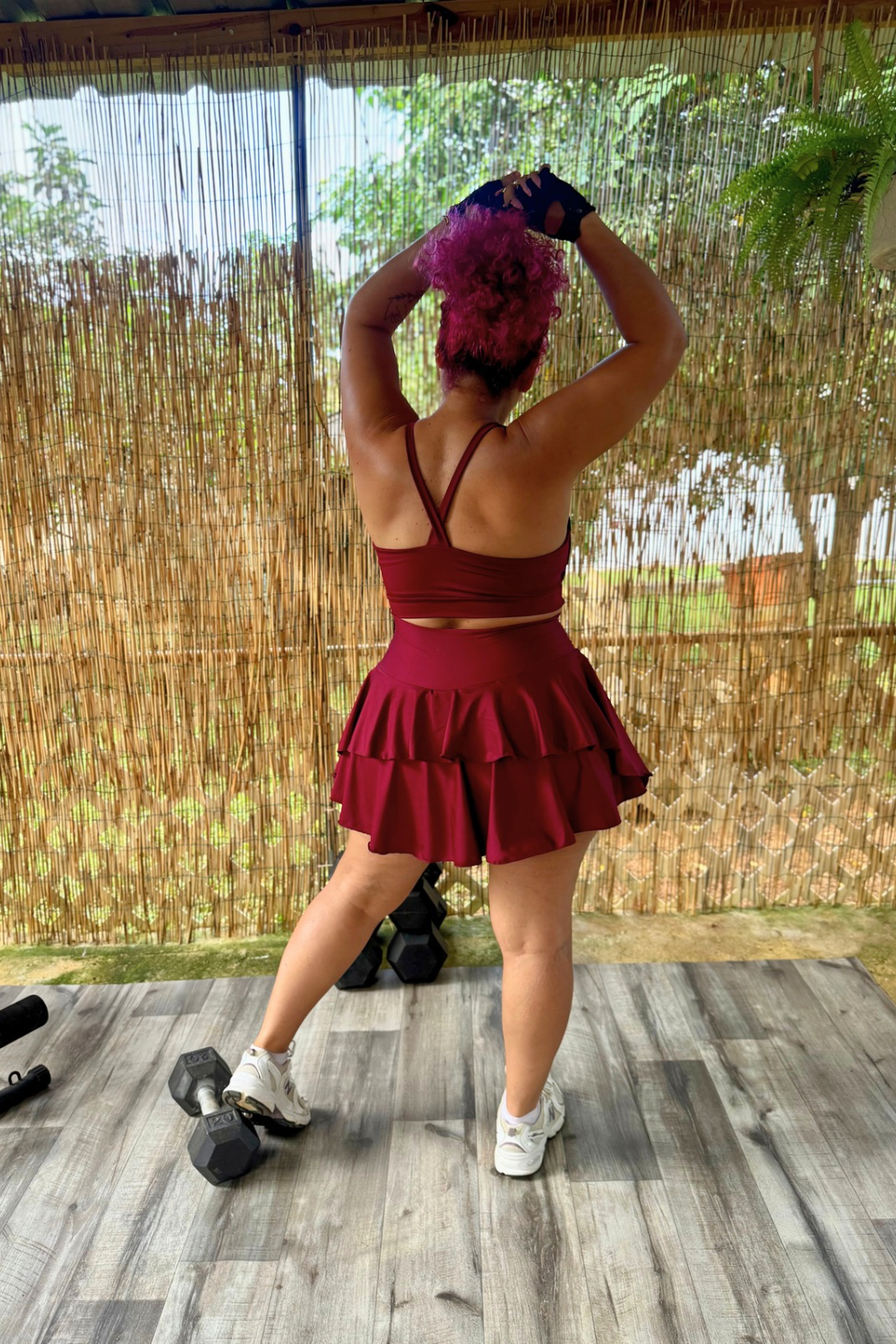 Skort Glow – Diseño Exclusivo con Bolsillos y Faja Doble PRE ORDEN