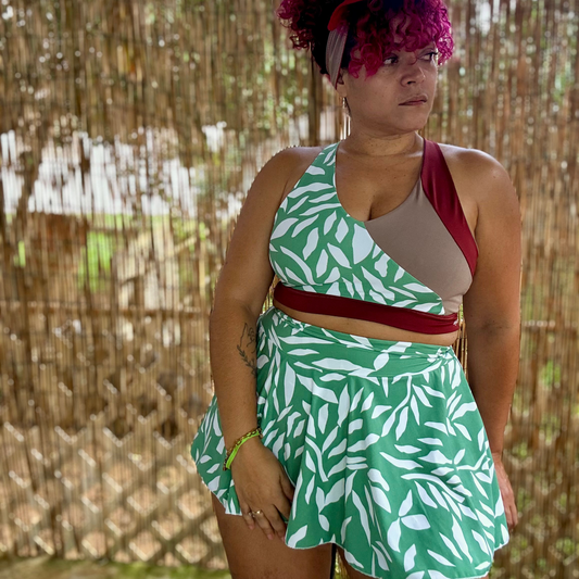 💎 Combo Sasha Edit – Top Statement + Skort + Banda