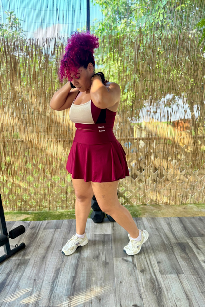 Skort Glow – Diseño Exclusivo con Bolsillos y Faja Doble PRE ORDEN